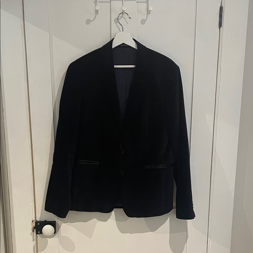 Velvet navy Blazer